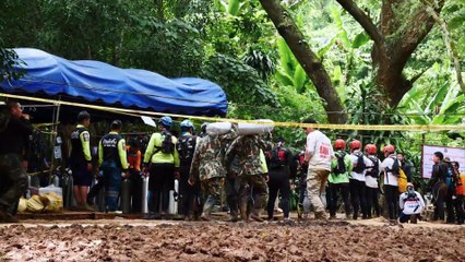 Comienza la misión de rescate de los niños tailandeses