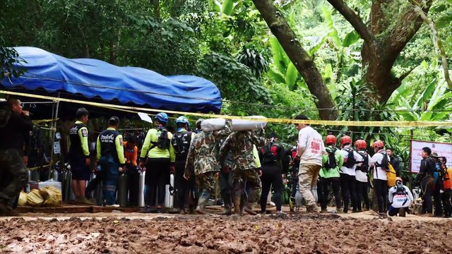 Comienza la misión de rescate de los niños tailandeses
