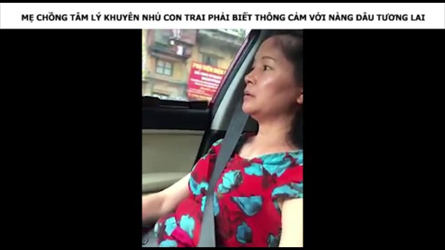 MẸ CHỒNG TÂM LÝ KHUYÊN NHỦ CON TRAI PHẢI BIẾT THÔNG CẢM VỚI NÀNG DÂU TƯƠNG LAI