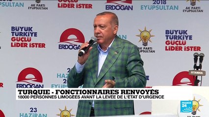 Turquie : "Ces personnes sont accusées d''être en lien avec des organisations terroristes"