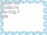 Topotdor Kitchen Rugs Indoor Outdoor Antiskid Wine Bottle Pattern Entrance Rug Floor Mats