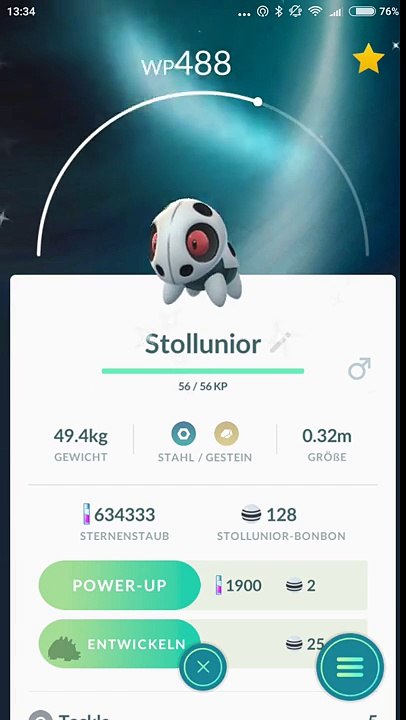 Shiny Stollunior Entwicklung zu Shiny Stolloss | Pokémon Go Shiny Aggron