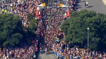 درّاجات هوائيّة: طواف فرنسا: غافيريا بطل المرحلة الأولى وفروم يتهاوى