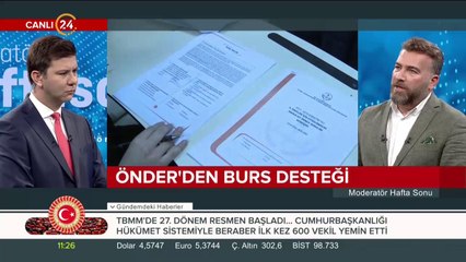 Önder'den öğrencilere burs desteği