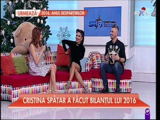 CRISTINA SPATAR (star matinal - tv show) 29.december.2016