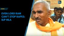 Even Lord Ram can't stop rape incidents: UP BJP MLA