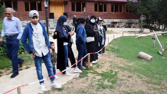 Limni Gölü Tabiat Parkı'na Arap turist ilgisi - GÜMÜŞHANE