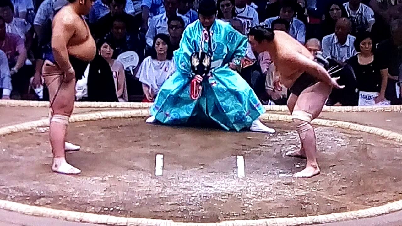 栃煌山 vs 荒鷲 2018年大相撲名古屋場所初日 20180708
