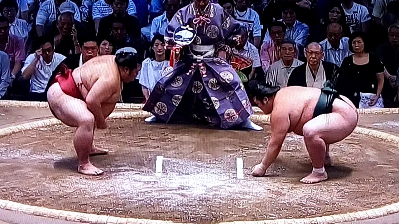 千代丸 vs 豊山 2018年大相撲名古屋場所初日 20180708