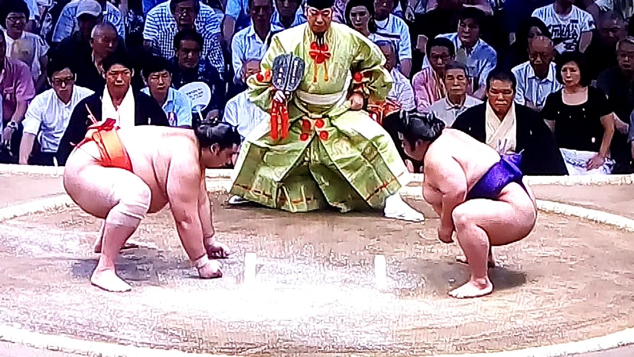 魁聖 vs 貴景勝 2018年大相撲名古屋場所初日 20180708