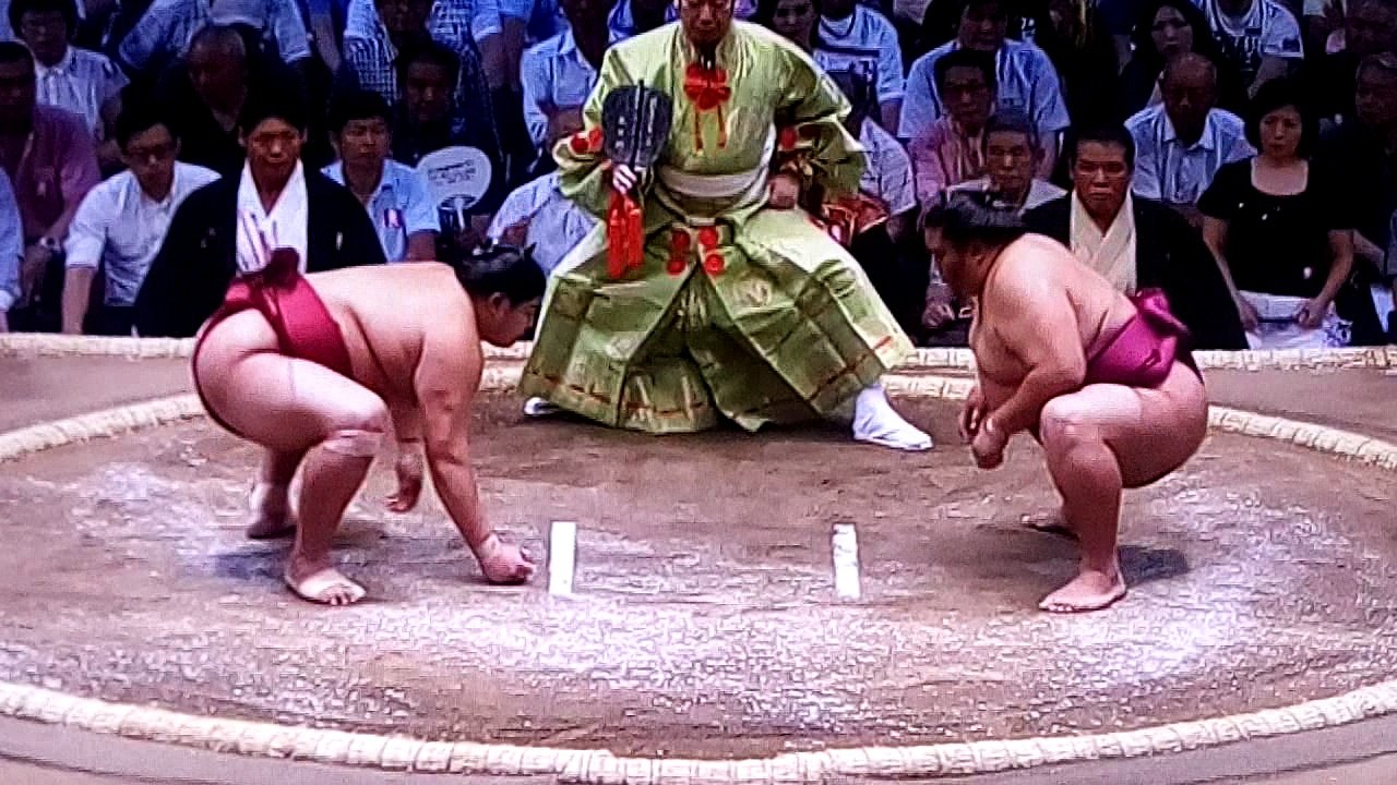 阿炎 vs 御嶽海 2018年大相撲名古屋場所初日 20180708