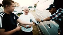 VÍDEO: Visita sorpresa de Hamilton a los voluntarios en Silverstone