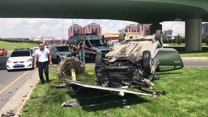 Emniyet kemeri hayata bağladı - İSTANBUL