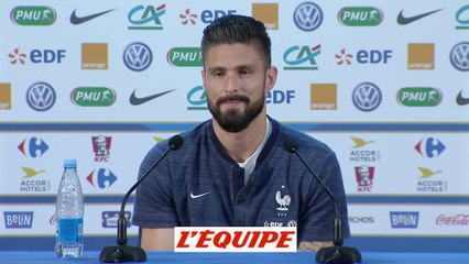 Giroud «Le meilleur, c'est Hugo !» - Foot - CM 2018 - Bleus