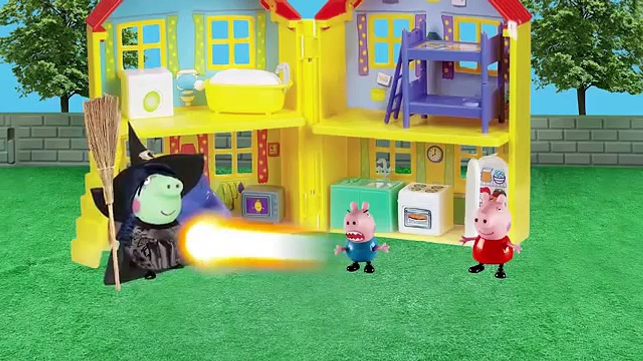 h3 George pig tenta morde a Peppa pig  h3