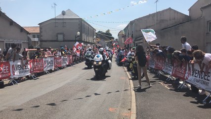 Départ de la deuxième étape