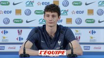 Pavard «Giroud mouille le maillot» - Foot - CM 2018 - Bleus