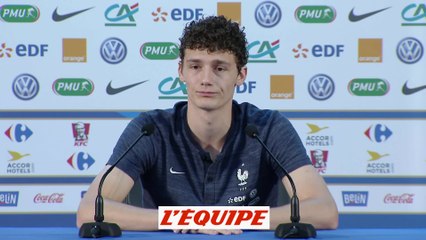 Pavard «Giroud mouille le maillot» - Foot - CM 2018 - Bleus