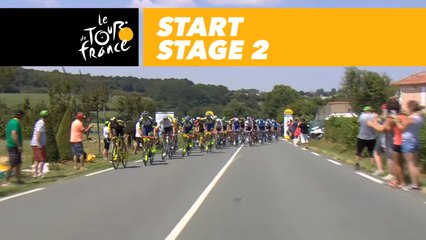 Départ réel / Start - Étape 2 / Stage 2 - Tour de France 2018