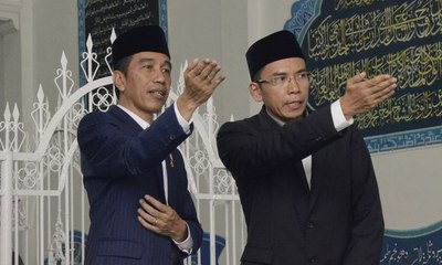 TGB Bicara Soal Dukungannya Kepada Joko Widodo
