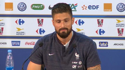 Bleus - Giroud : "Une grosse rivalité avec la Belgique"