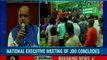 National Executive Meeting Of JDU Concludes; Tensions Brews bw BJP, JDU Over Seat Deal