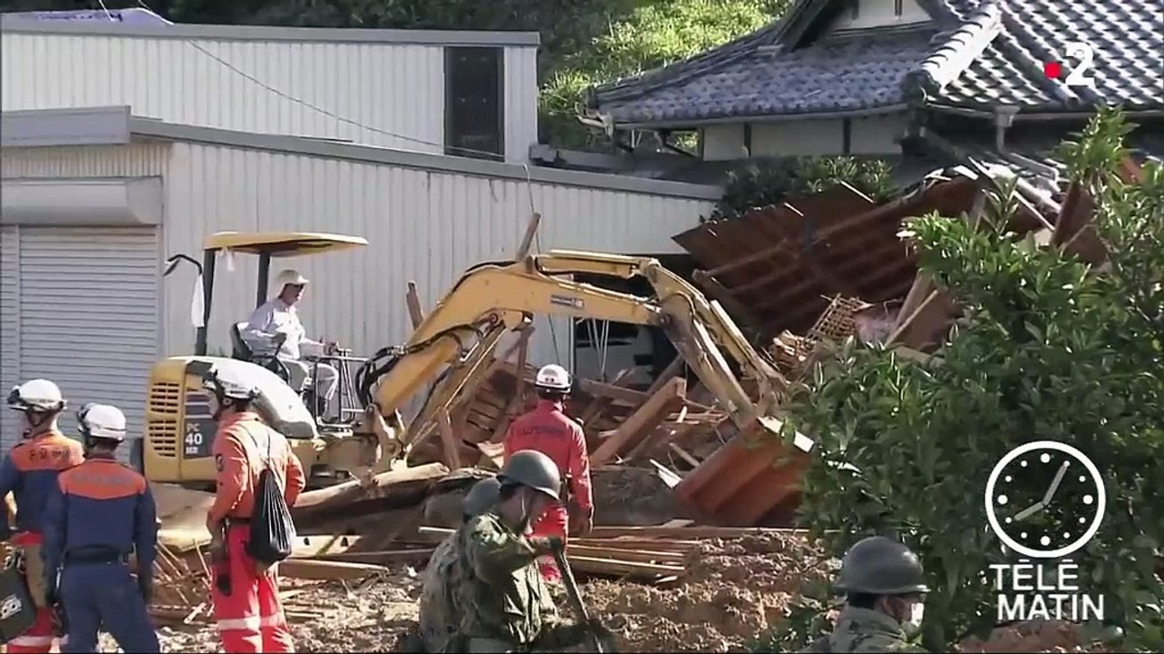 Japon : 100 morts et des centaines de disparus après des pluies torrentielles