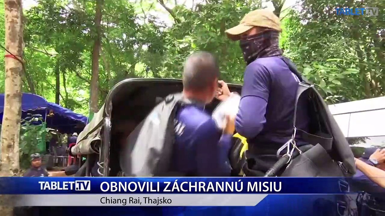 OBNOVILI AKCIU ZAMERANÚ NA ZÁCHRANU UVIAZNUTÝCH CHLAPCOV