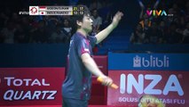 Juara! Aksi Tipu Keren Kevin/Marcus di Indonesia Open 2018