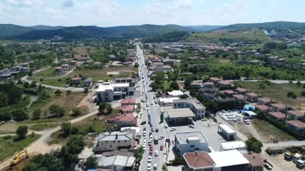 Şile Sahilleri Tatilcilerle Doldu Taştı