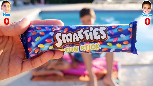 ICE CREAM CHALLENGE ! - Swan VS Néo - Glaces Oreo, Milka, Oasis, Mars, Toblerone, Smarties...
