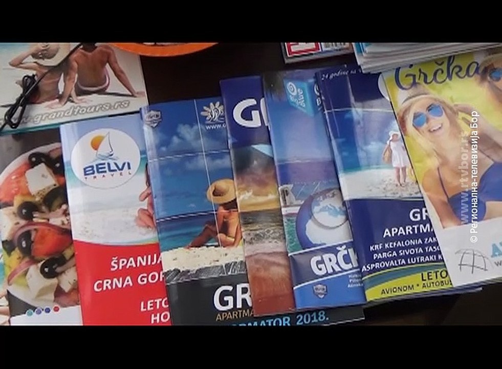 U Majdanpeku najviše prodatih aranžmana za Grčku i Crnu Goru, 8.jul 2018. (RTV Bor)