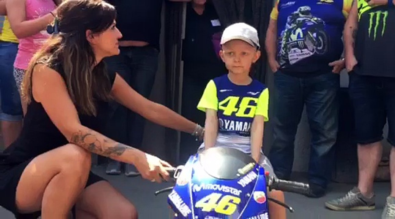 Melles cadeau a Benjamin enfant malade