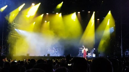 Loïc Nottet et Henri PFR au Baudet'stival 2018