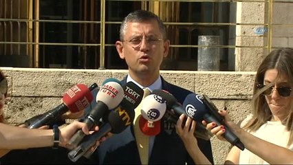 Özgür Özel: "Meclis Başkan Adayımız Çarşamba Günü Belirlenecek"