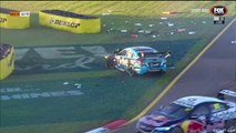 V8 SUPERCARS Townsville 2018 Race 2 Caruso Big Crash