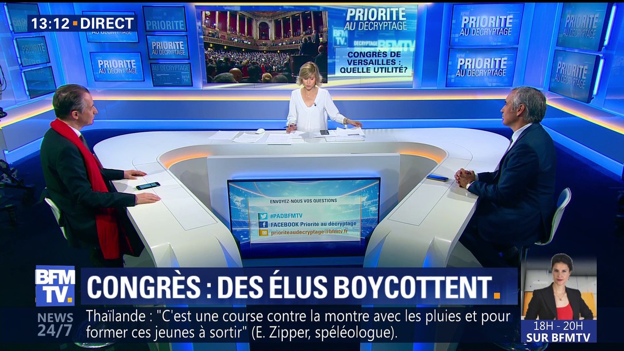 Congrès de Versailles : des élus boycottent