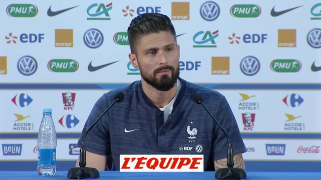 Giroud «Deschamps inculque la culture de la gagne» - Foot - CM 2018 - Bleus