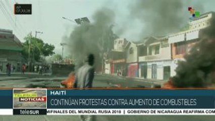 Haití: continúan las protestas contra el alza a precios de gasolina