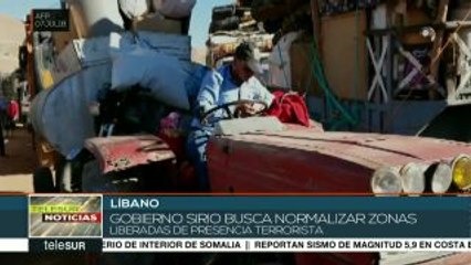 Regresan a Siria cientos de refugiados en Arsal, Líbano