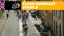 Flash Summary - Stage 2 - Tour de France 2018