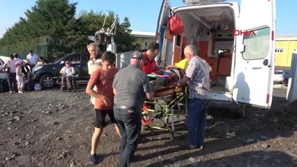 Tekirdağ Yolcu Treni Vagonu Devrildi Yaralılar Var