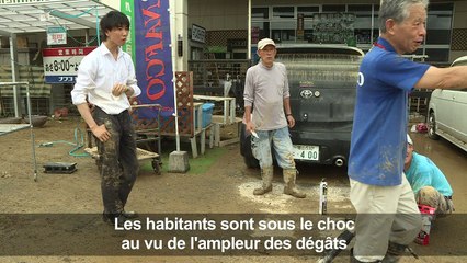 Intempéries au Japon: près de 60 morts