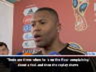 Neymar does dive sometimes but he gets kicked a lot - Julio Baptista