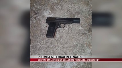 Emiljano Nina qëllon me pistoletë në Dhërmi, arrestohet - News, Lajme - Vizion Plus