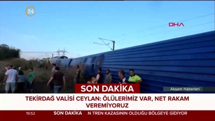 Tren raydan çıktı