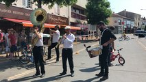 À Montaigu, on attend les coureurs en musique