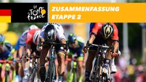 Zusammenfassung - Etappe 2 - Tour de France 2018