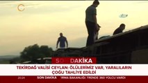 Tren raydan çıktı