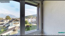 3D-VR-Modell 3.5 Zimmer Dachwohnung in Buchs SG